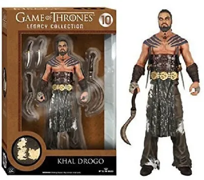 Buy Game Of Thrones FUNKO Khal Drogo Legacy Collection #10 Figure Jason Momoa GOT • 34.94£