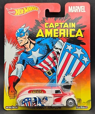 Buy Hot Wheels '38 Dodge Airflow Captain America • 7£