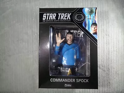 Buy Star Trek Original Series Commander Spock Bust #2 Eaglemoss • 24.99£