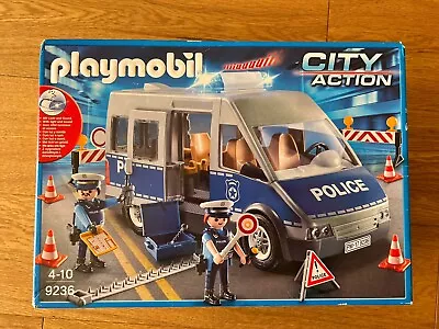 Buy Playmobil City Action Police Van With Lights And Sound 9236 Boxed. • 5.50£