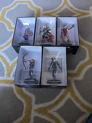Buy Marvel Movie Collection Eaglemoss Figurine Bundle Captain America Thor Ironman • 50£