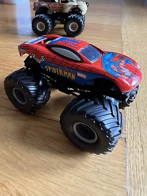 Buy Hot Wheels Monster Jam Truck Spider-Man 1:64 Rare Mint • 15.01£