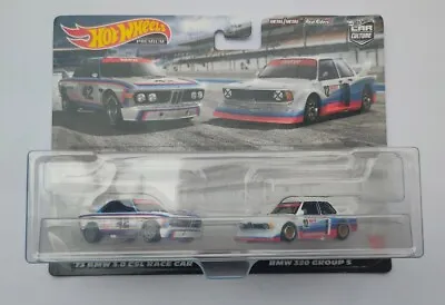Buy Hot Wheels Twin 2 Pack 73 BMW 3.0 CSL Race Car 320 Group 5 Premium Real Riders  • 23.99£