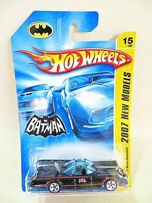 Buy Hot Wheels '1966 Tv Series Batmobile' 2007 New Models Mib/boxed/carded/long Card • 7.99£