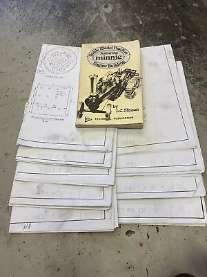 Buy 1  Minnie Traction Engine Book By L.C. Mason, And A Full Set Of Drawings (1 To9) • 30£