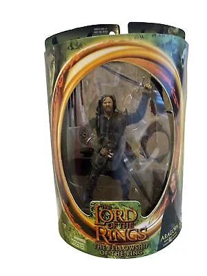 Buy The Lord Of The Rings Aragon The Fellowship Of The Ring Action Figure ToyBiz New • 21.99£