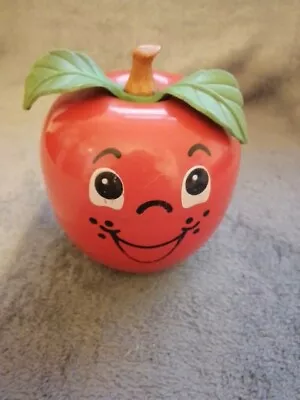 Buy Vintage 1972 Fisher Price Happy Apple Roly Poly Chime Toy • 9.99£