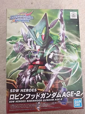 Buy SDW HEROES Robin Hood Gundam AGE-2 - Bandai Model Kit • 5£