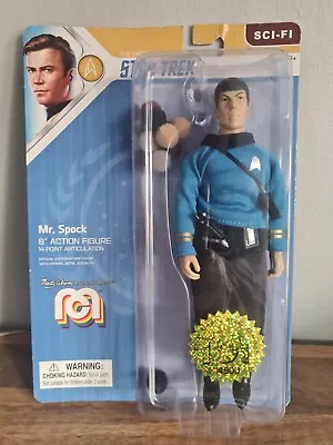 Buy Mego Star Trek Mr. Spock 8  Action Figure With Tribbles • 20£