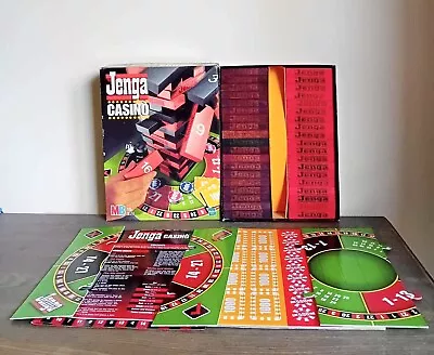 Buy Jenga Casino New Opened MB Games Hasbro 2000 • 9.95£