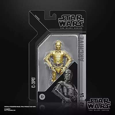 Buy Star Wars Hasbro The Black Series C-3PO Toy 6-Inch-Scale New Hope Action Figure • 29.99£