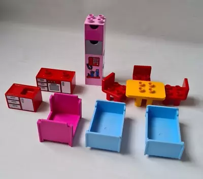 Buy DUPLO House Furniture - Table, Chairs, Beds, Kitchen Units Etc • 4.95£
