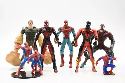 Buy Toybiz Hasbro 90's Spider-Man Classics Movie Action Figure Job Lot / Bundle X8 • 24.99£
