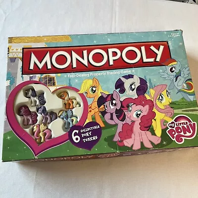 Buy Monopoly My Little Pony Edition Complete Preowned 2013 Age 8 Plus Hasbro • 38.91£