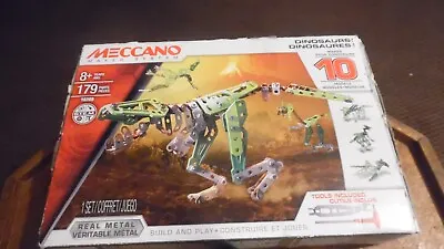 Buy Meccano Maker System Dinosaurs 10 16209 • 9.99£