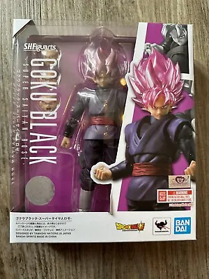 Buy Bandai S.H. Figuarts Dragon Ball Goku Black - Super Saiyan Pink • 102.96£