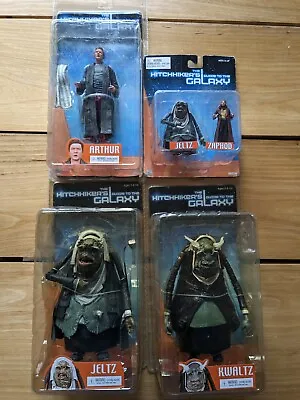 Buy Hitchhiker's Guide To The Galaxy Action Figures BNIB X 4 Bundle • 110£