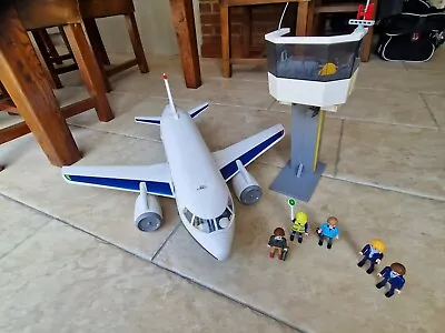 Buy Playmobil Passenger/Cargo Plane With Control Tower 5261 • 35£