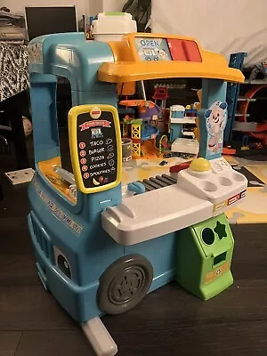 Buy Fisher-Price Laugh And Learn Servin Up Fun Food Truck Interactive Learning... • 15£