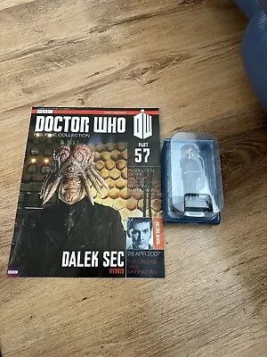 Buy DALEK SEC HYBRID Part #57 Eaglemoss BBC Doctor Who Figurine Collection 10th Dr • 9.99£