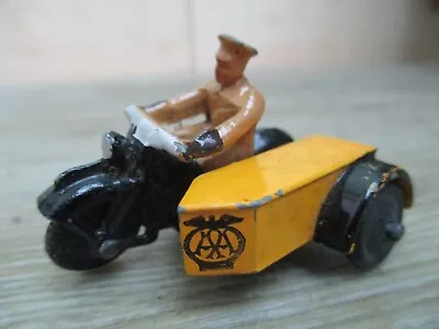 Buy Meccano Dinky Toys AA Patrol Motorcycle & Sidecar Diecast Motorbike • 9£