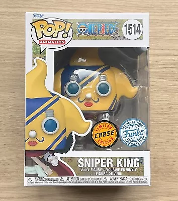 Buy Funko Pop One Piece Sniper King CHASE #1514 + Free Protector • 59.99£