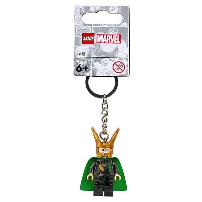 Buy LEGO Marvel Super Heroes Loki Minifigure Keyring LEGO Keychain 854294 • 8.45£