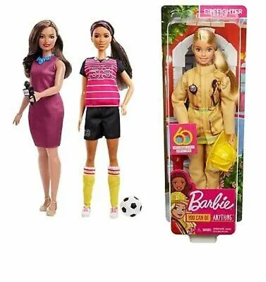 Buy MATTEL BARBIE YOU CAN BE ANYTHING GFX23 NRFB 60th ANNIVERSARY • 16.39£