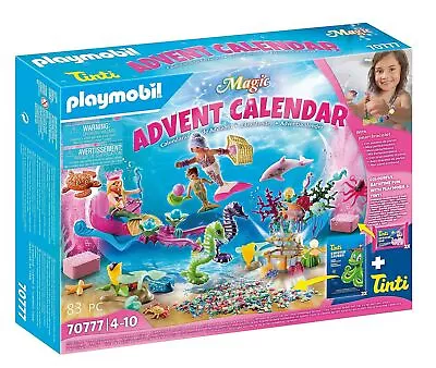 Buy Playmobil 70777 Magic Magical Mermaids Advent Calendar With  Bubble Bath • 30.99£