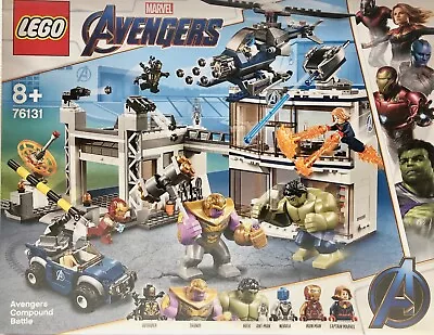 Buy Lego Marvel Avengers 76131  Avengers Compound Battle - BNIB • 108.89£