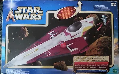 Buy Hasbro Star Wars Obi-Wan Kenobi's Jedi Starfighter With Original Box Fully Works • 14.99£