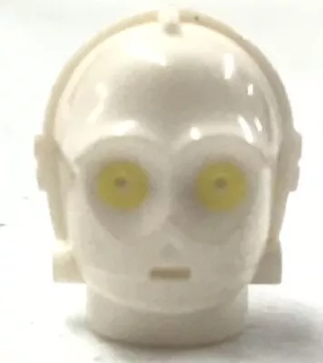 Buy LEGO SW C-3PO / K-3PO Protocol Droid Head Piece Star Wars Body Part • 3.26£