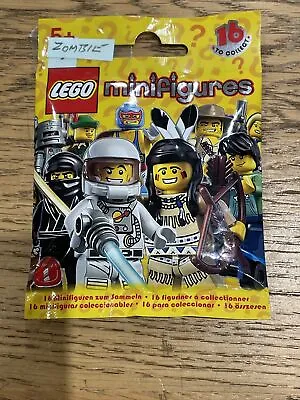 Buy Lego SERIES ONE 1 CMF COLLECTIBLE MINIFIGURES MINI FIG 8683 ZOMBIE NEW SEALED • 32.99£