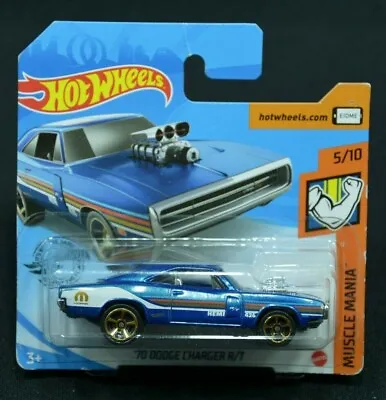 Buy Hot Wheels 2020 70 Dodge Charger R/T GHD07 #249 HW Muscle Mania New OVP • 4.13£