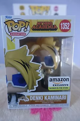 Buy Denki Kaminari (1352) Funko Pop, My Hero Academia Glow In The Dark Amazon • 20£