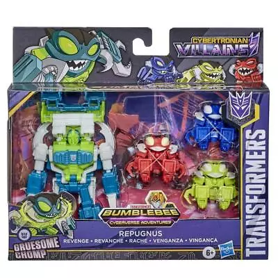 Buy Transformers Bumblebee Cyberverse Adventures Repugnus Revenge Figure Set RARE • 14.99£
