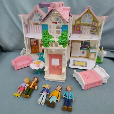 Buy Fisher Price Loving Family 2004 Dream Dollhouse With 5 Figures & Furniture • 69.99£