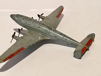 Buy Vintage Rare Grey Colour Dinky Toys Meccano 62r Four Engine Liner Aircraft Plane • 48.99£