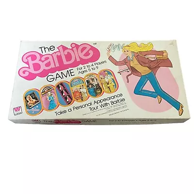 Buy Vintage The Barbie Game Boardgame Personal Appearance Tour 1980 Missing Pieces • 16.54£