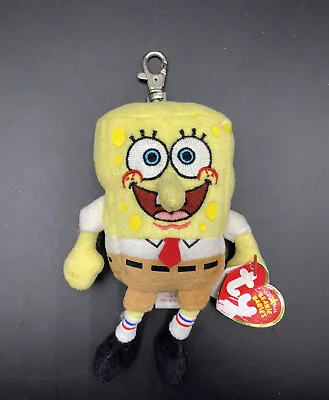 Buy Ty Beanie Babies SpongeBob SquarePants Key Ring • 6.50£