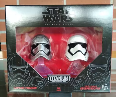 Buy Star Wars™ Titanium Series 02 - Helmet Captain Phasma And Soldier Of The Death • 19.50£