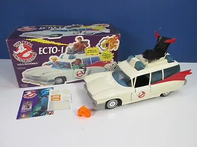 Buy COMPLETE Vintage THE REAL GHOSTBUSTERS ECTO 1 CAR VEHICLE 1989 KENNER Boxed • 395.86£