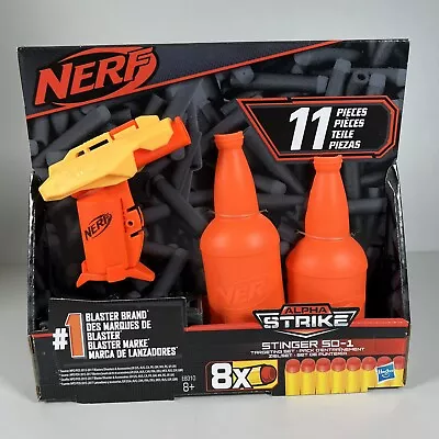 Buy Nerf Alpha Strike Stinger SD-1 11 Piece Targeting Blaster Set Hasbro 2018 New • 8.99£