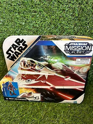 Buy Star Wars Mission Fleet Jedi Starfighter Delta - 7 Figure Set Toy Disney • 12£