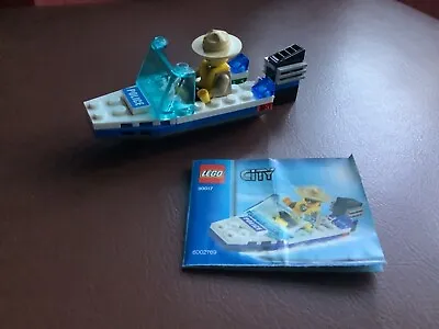 Buy LEGO City Police Boat (30017) Complete And With Instructions • 4£