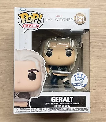 Buy Funko Pop The Witcher Geralt With Sword #1321 + Free Protector • 34.99£