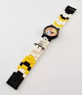 Buy Star Wars Lego Stormtrooper  Minfigure Buildable Watch *Tested Working* • 14.99£