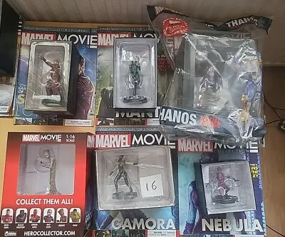 Buy 6 Marvel Movie Eaglemoss  Figurines Collection Guardians Thanos, Gamora, Nebula  • 19.99£