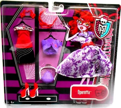 Buy Mattel 2012 Y0405 Monster High Operetta Dresses • 15.16£