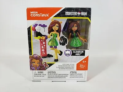 Buy Monster High Clawdeen Wolf Stitchin' Style Mega Construx Miniature Doll New • 7.81£